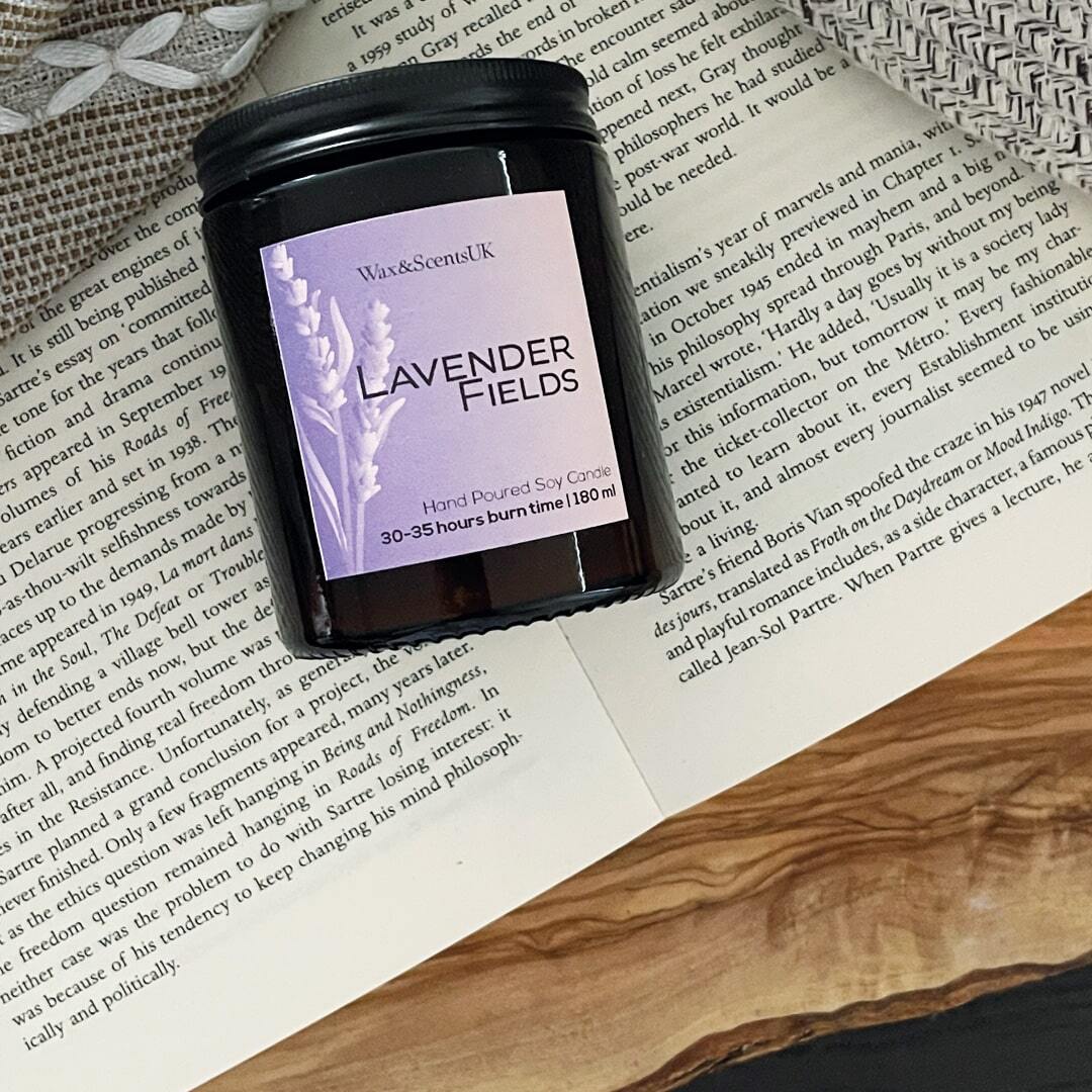 Lavender Field Soy Candle