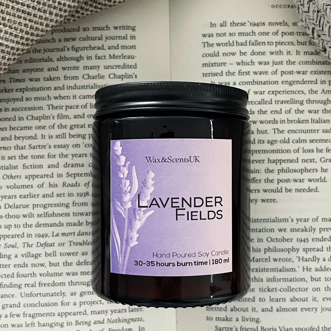 Lavender Field Soy Candle