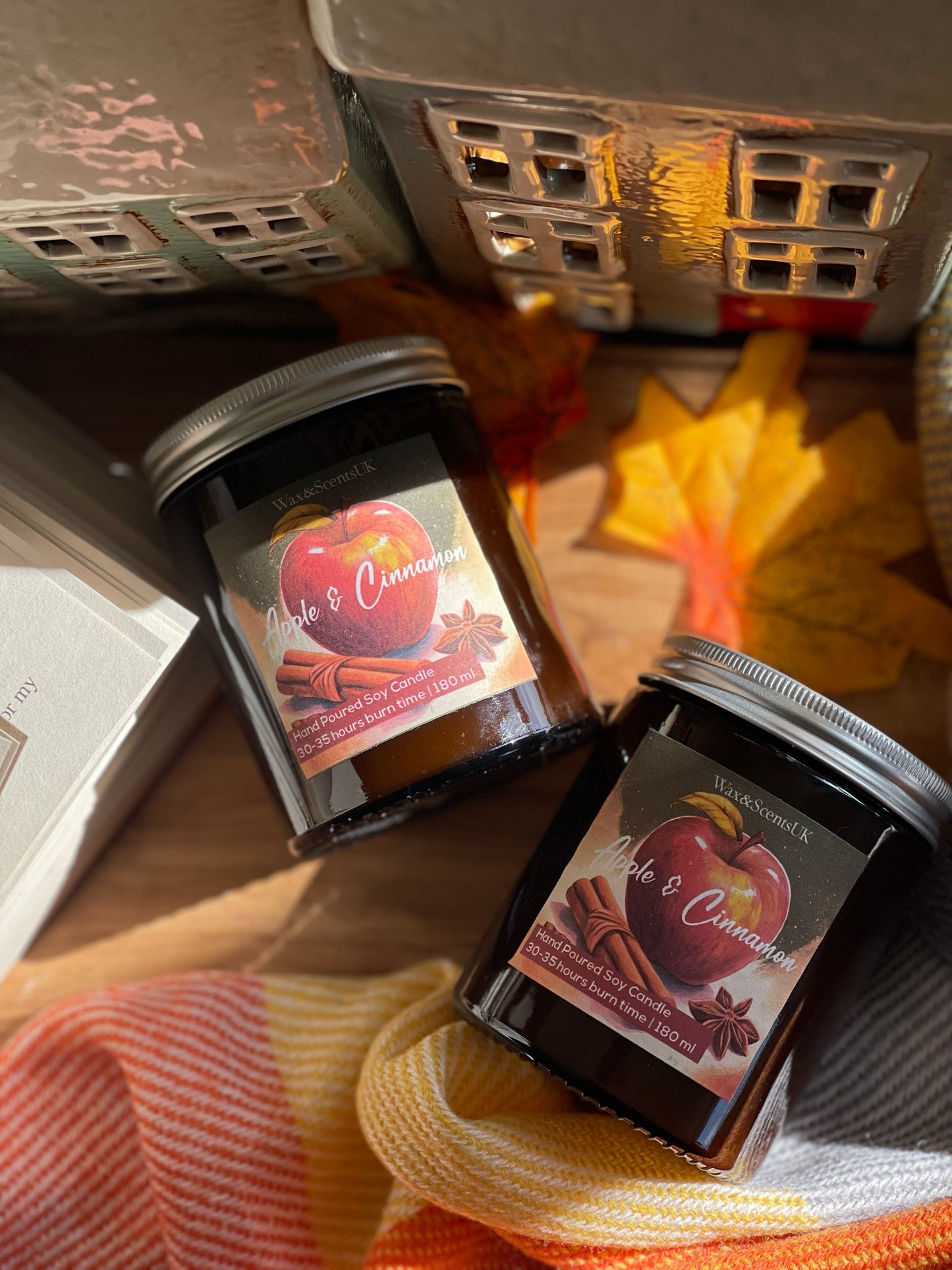 Apple & Cinnamon Soy Candle