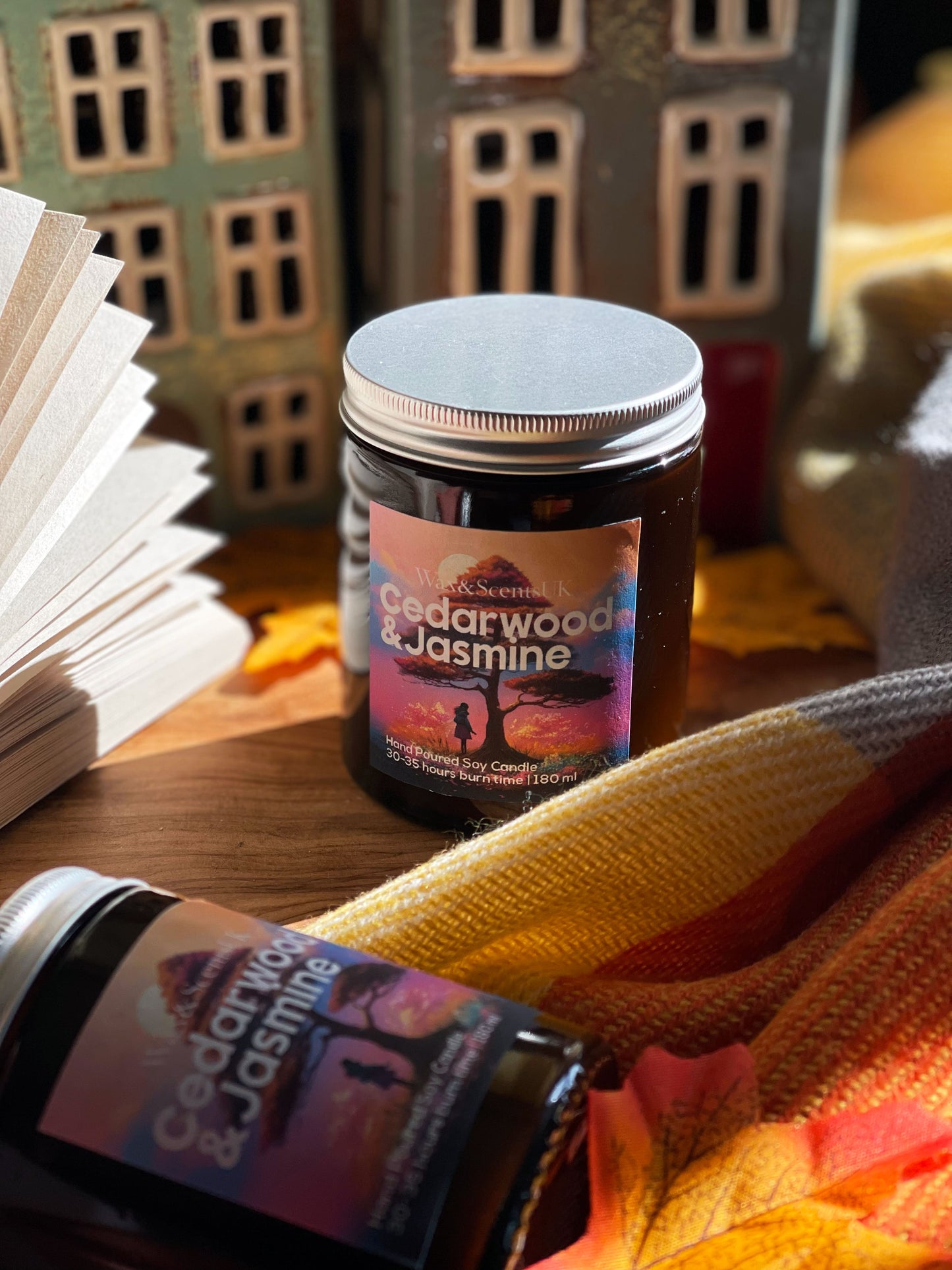 Cedarwood & Jasmine Soy Candle