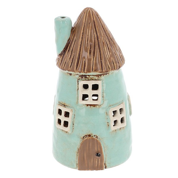 Thatch Round House Tealight Holder