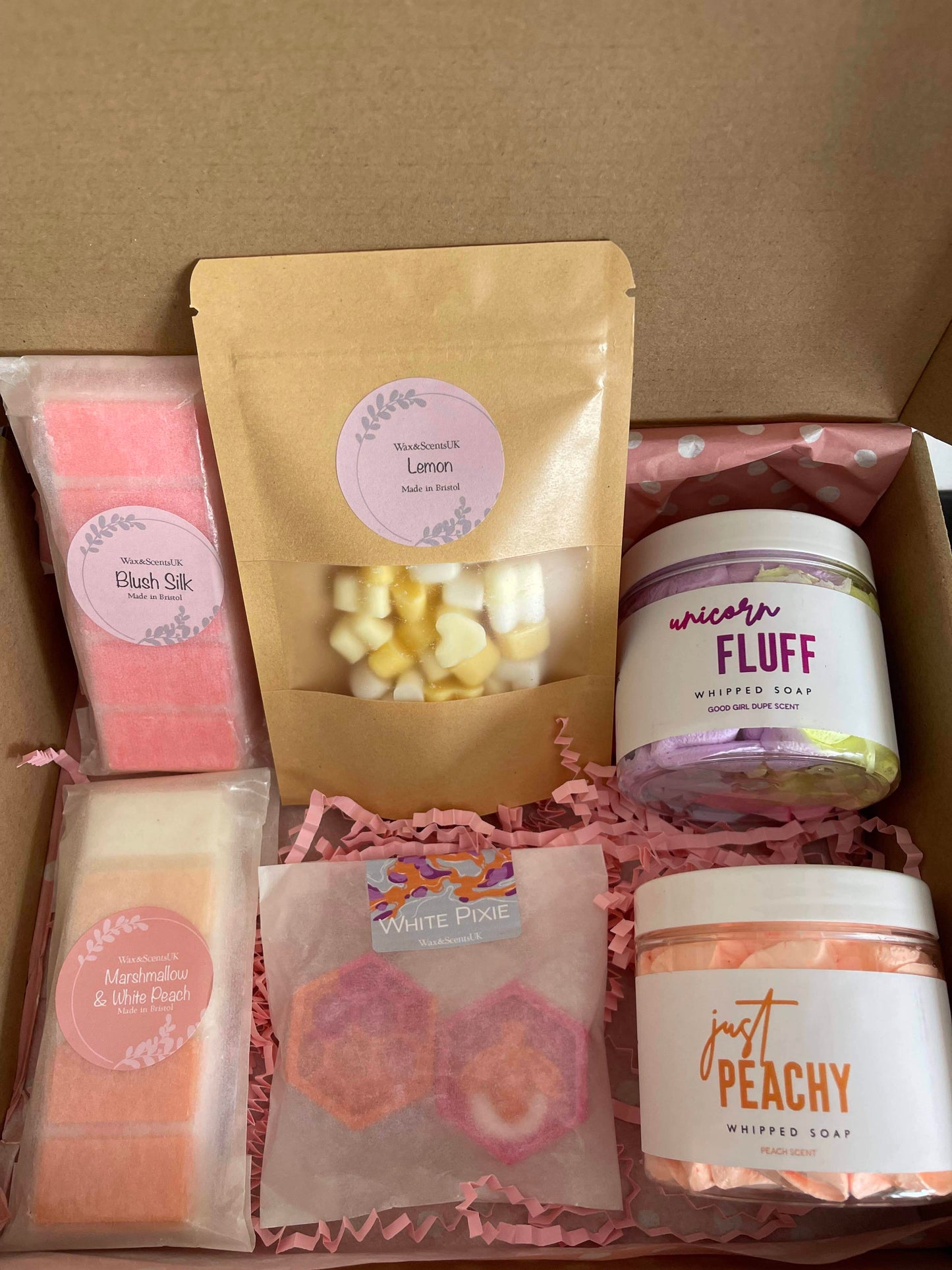 Mystery Wax Melt/Whipped Soap Gift Box