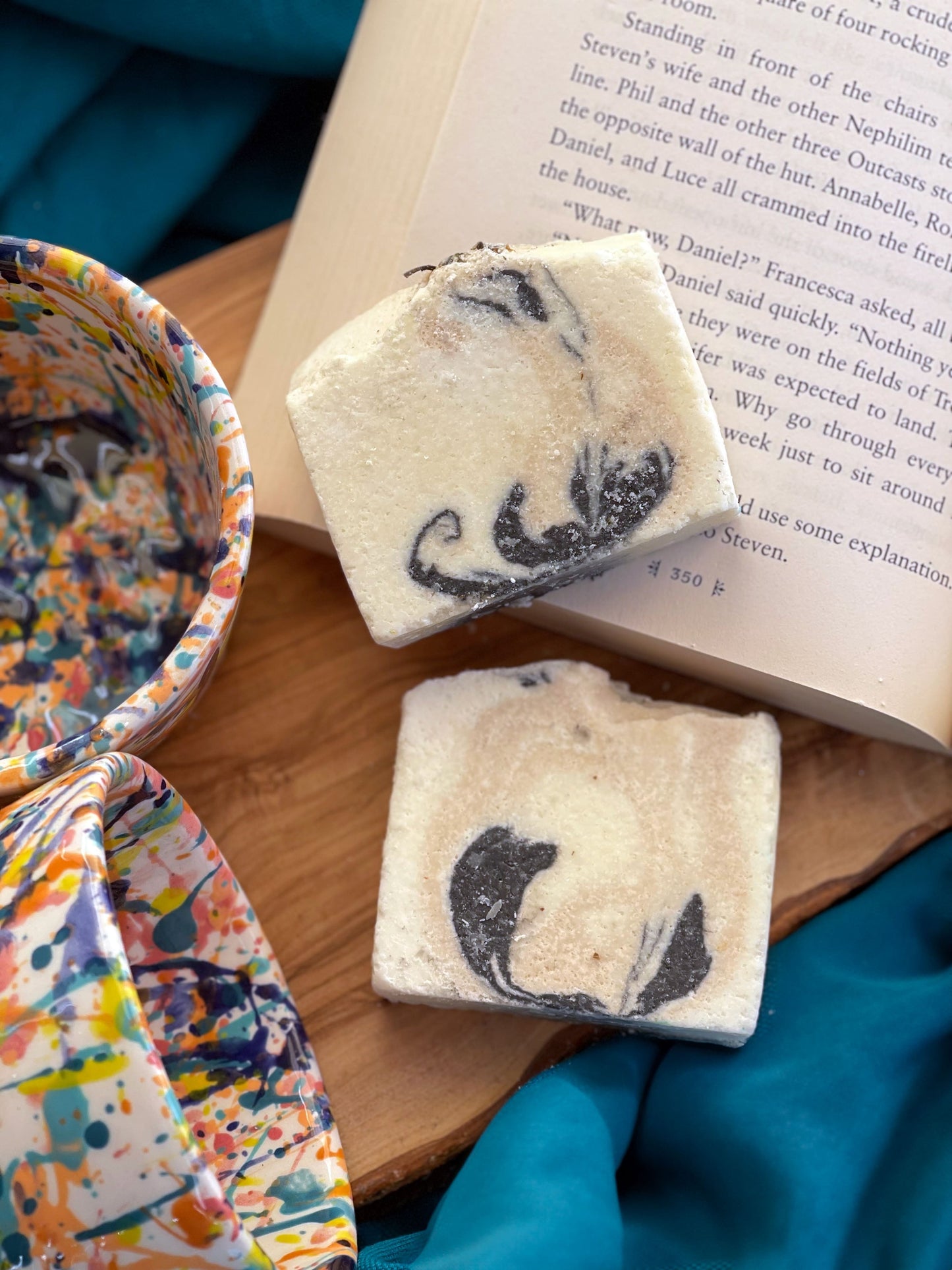 Lavender, Cedarwood & Charcoal Natural Vegan Soap