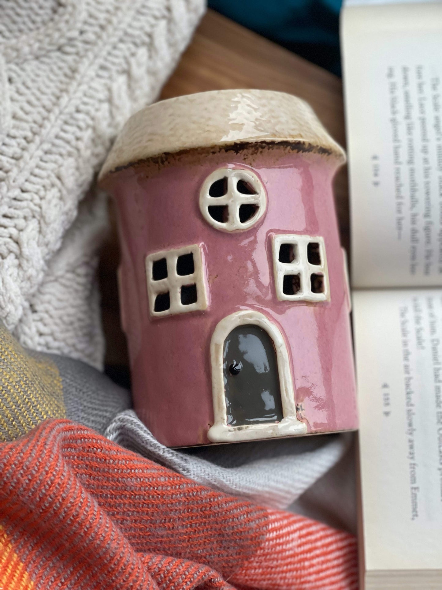 Rustic Pink Wax Burner