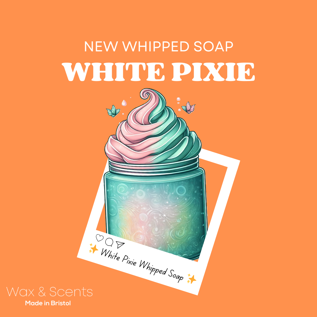 White Pixie Whipped Soap