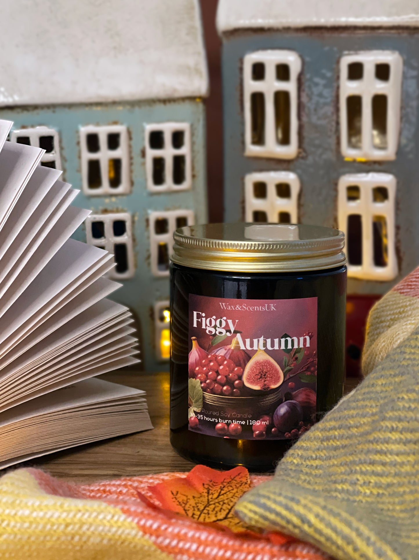 Figgy Autumn Soy Candle