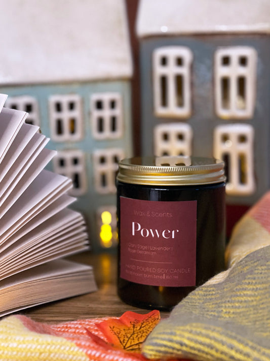 Power Essential Oil Candle