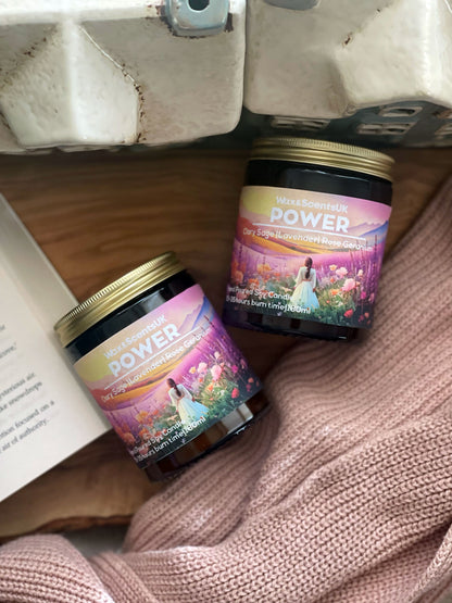 Power Essential Oil Candle