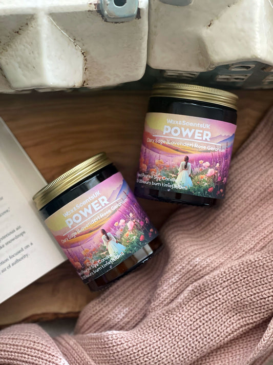 Power Essential Oil Candle