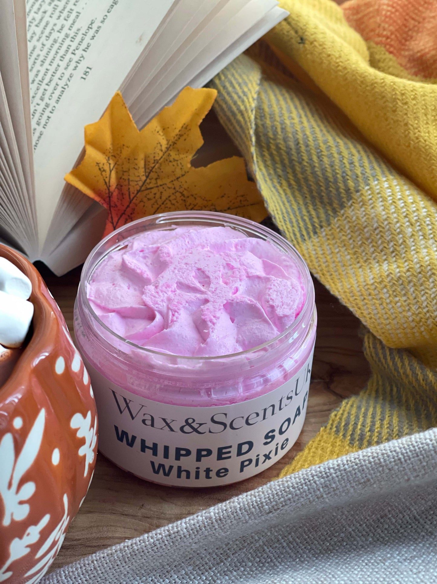 White Pixie Whipped Soap