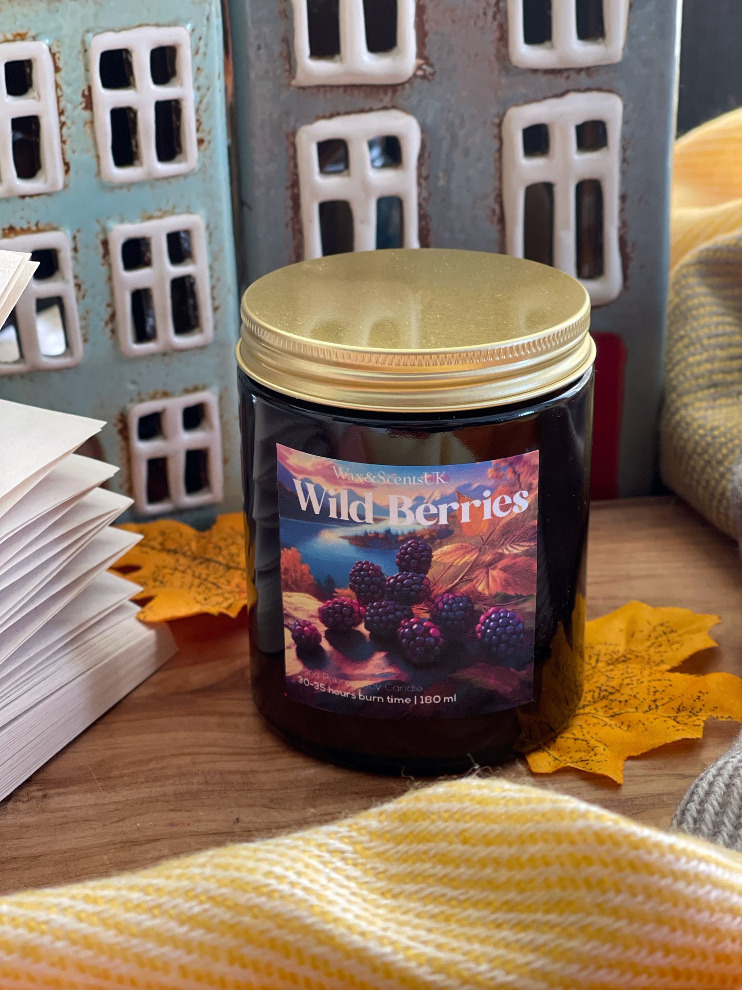 Wild Berries Soy Candle