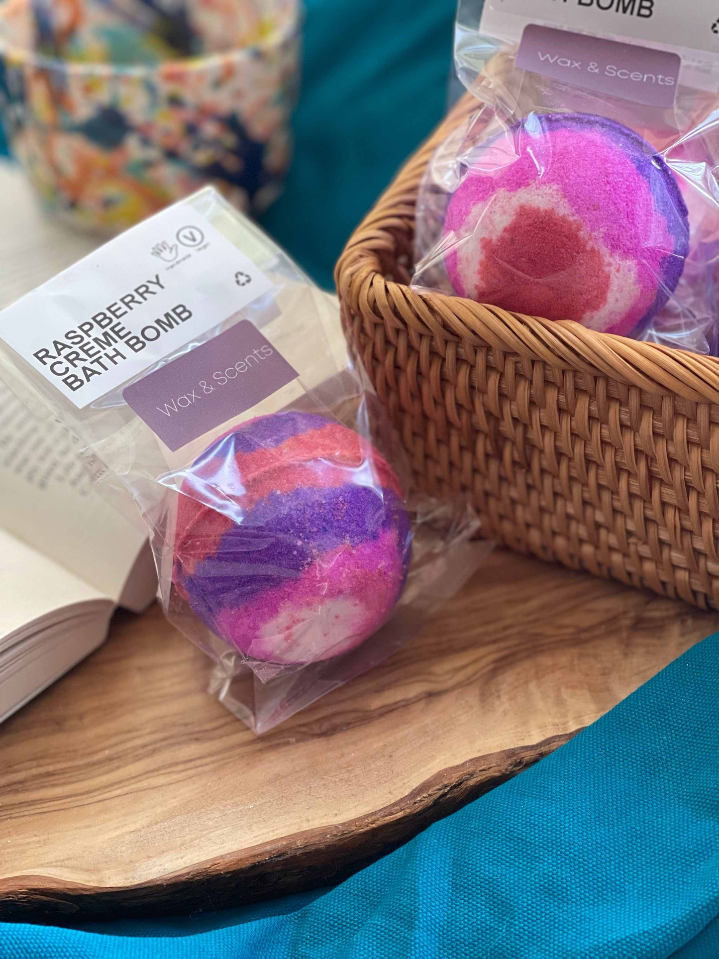 Raspberry Creme Bath Bomb